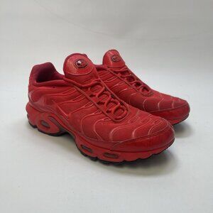 Nike Air Max Plus TN Womens Size US 9 Light Crimson Red Sneakers AV8424-600